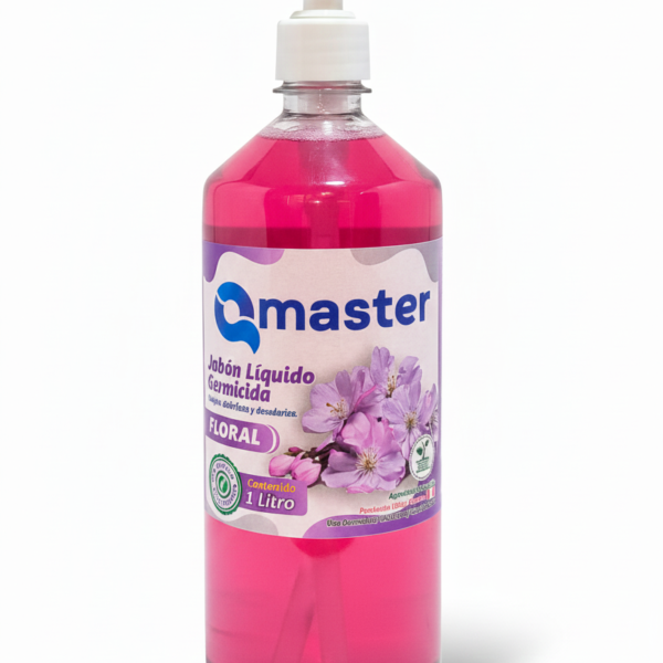 Jabón Germicida Floral 1 L c/disp